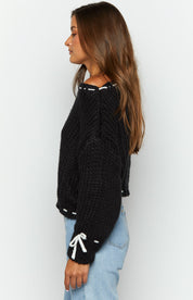 Polissa Black Sweater