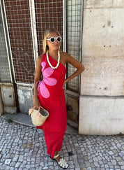 Iraldia Dumeti Red Dress