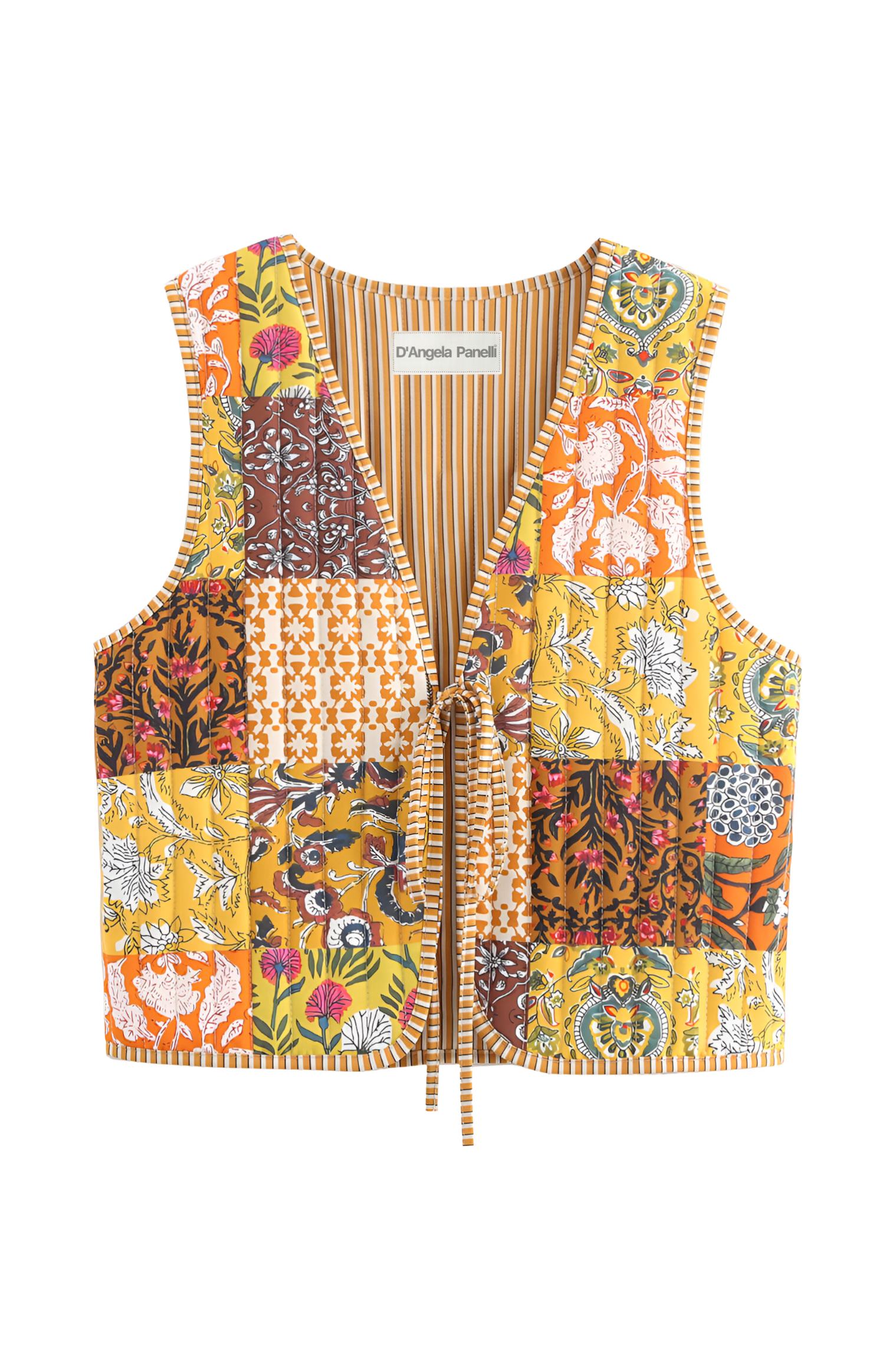 Babinia Yellow Waistcoat