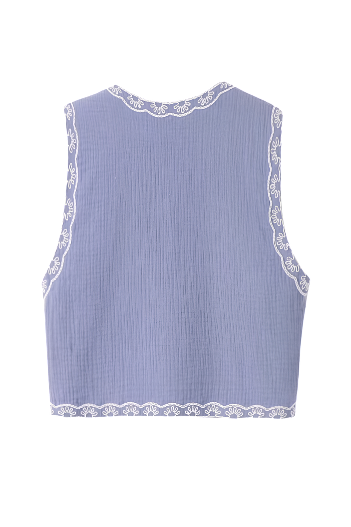 Pepitta Blue Waistcoat