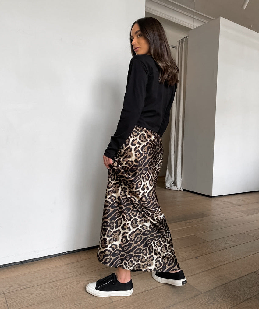 Leopard Skirt