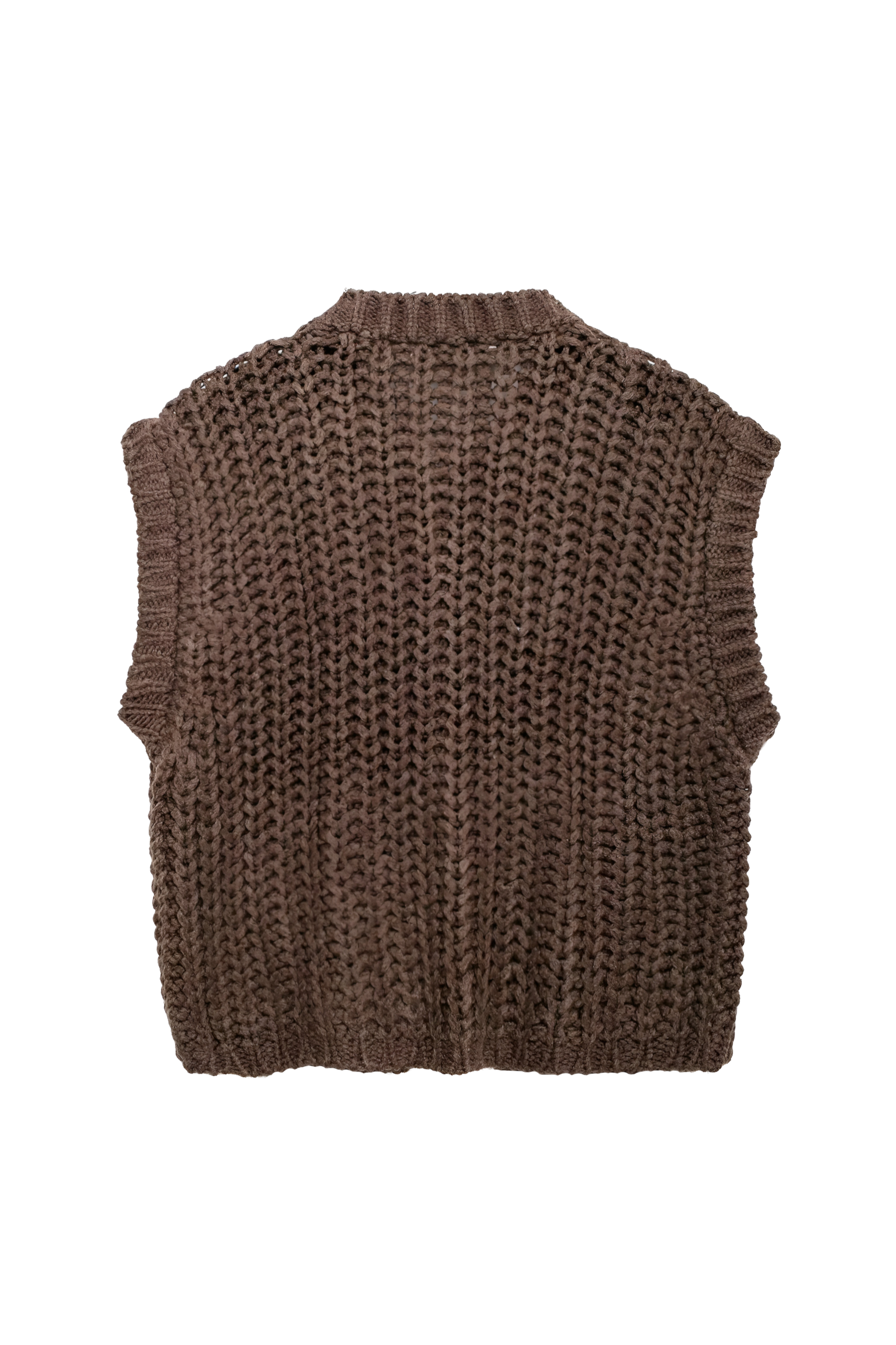 Dumas Brown Cardigan