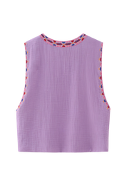 Naira Purple Waistcoat