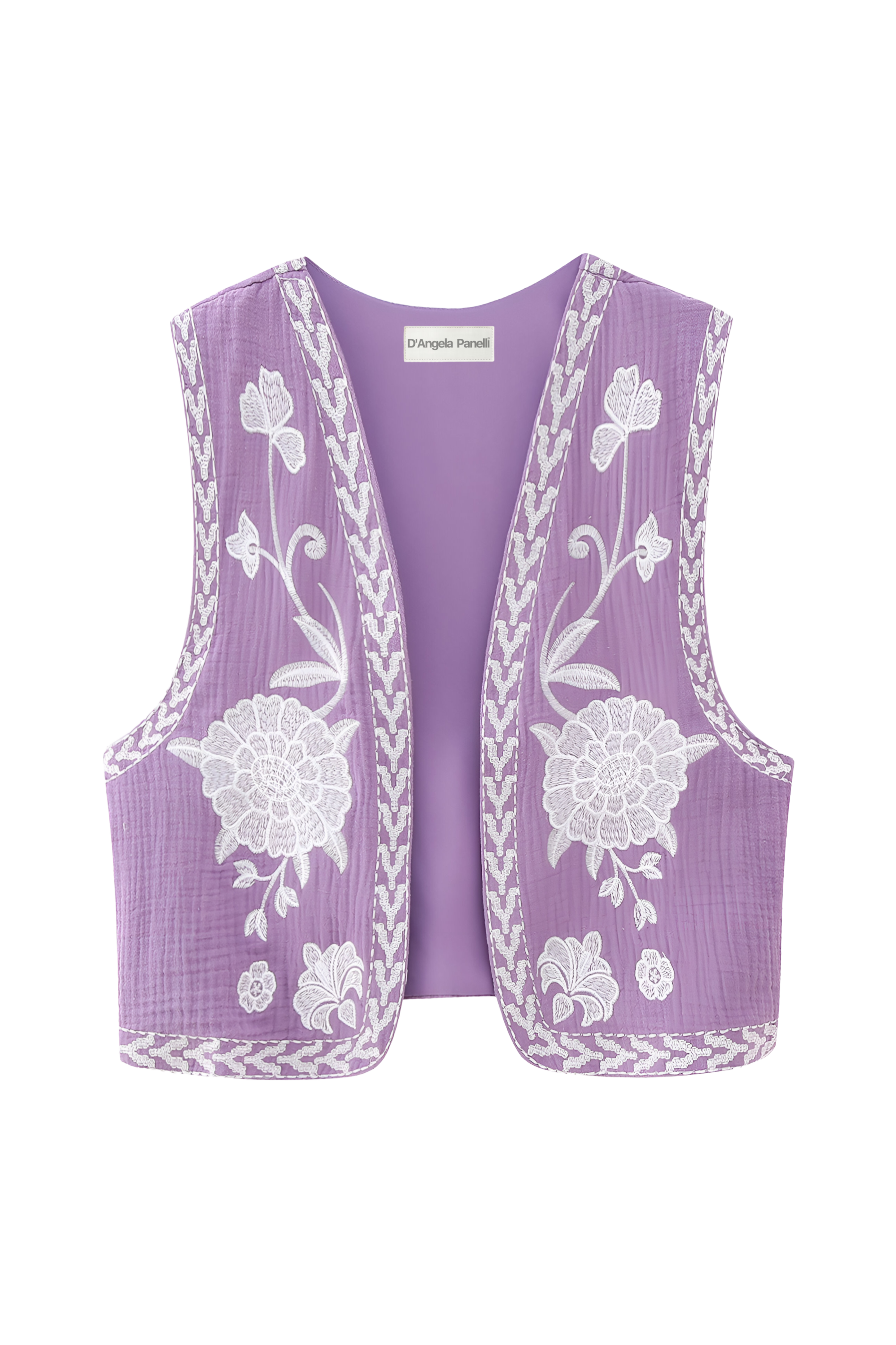 Angeline Purple Waistcoat