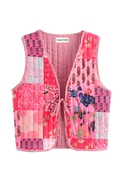 Babinia Pink Waistcoat