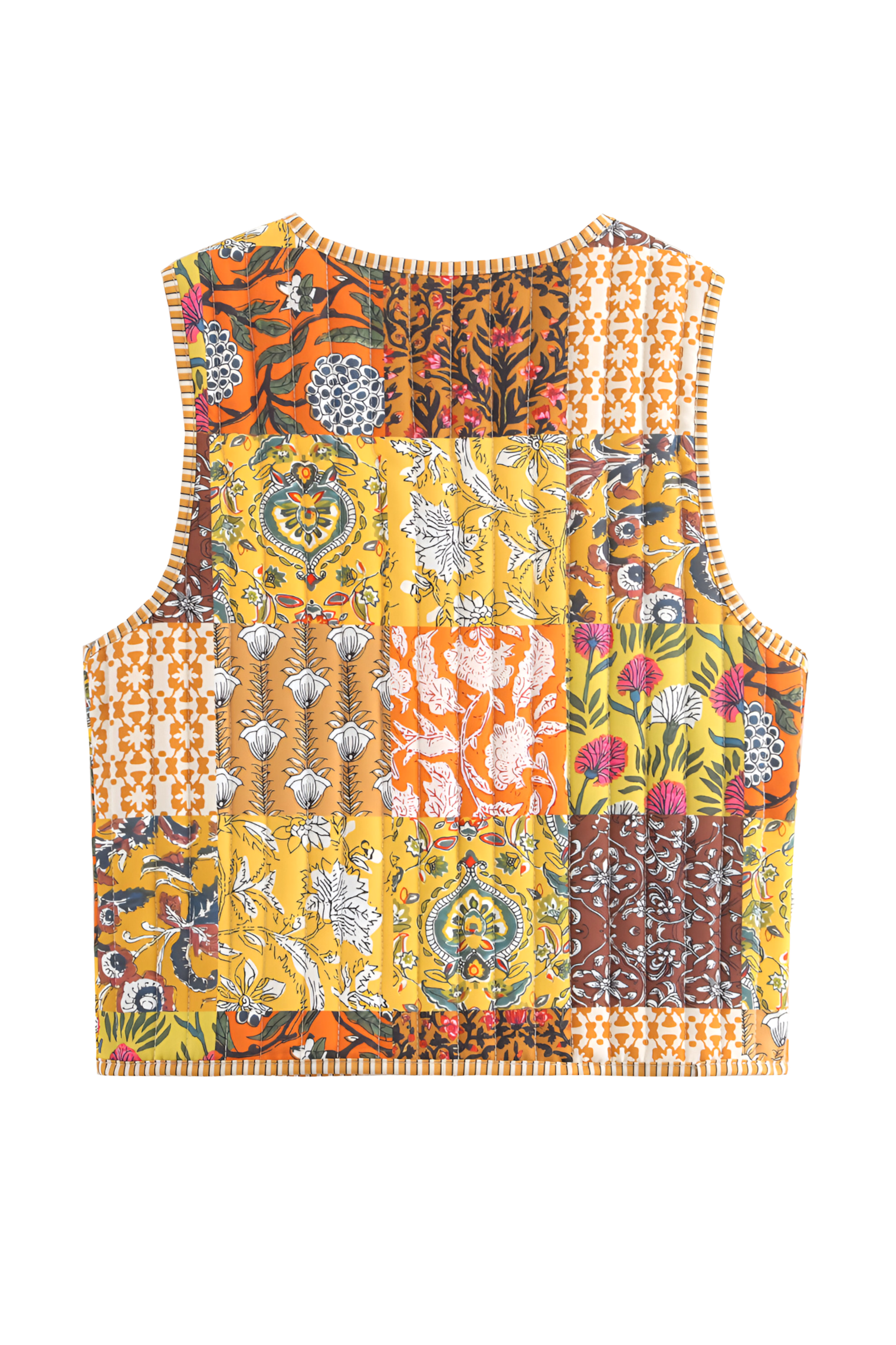 Babinia Yellow Waistcoat