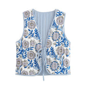 Nereo Blue Waistcoat