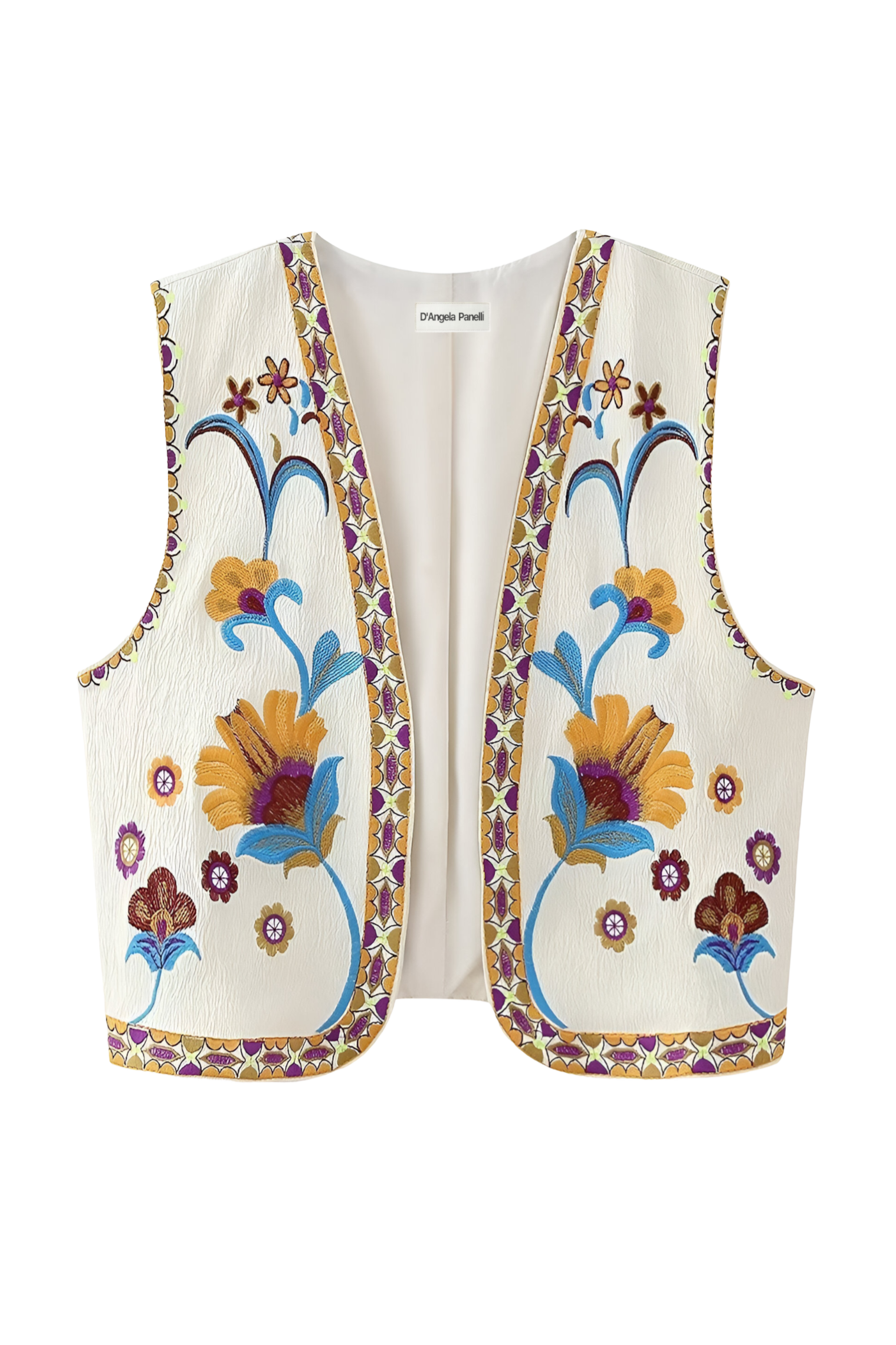 Arabinia Yellow Waistcoat