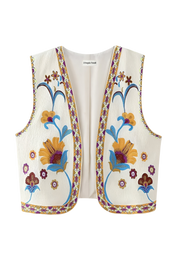 Arabinia Yellow Waistcoat