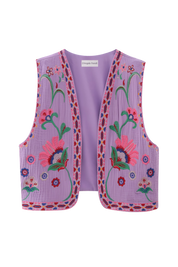 Naira Purple Waistcoat