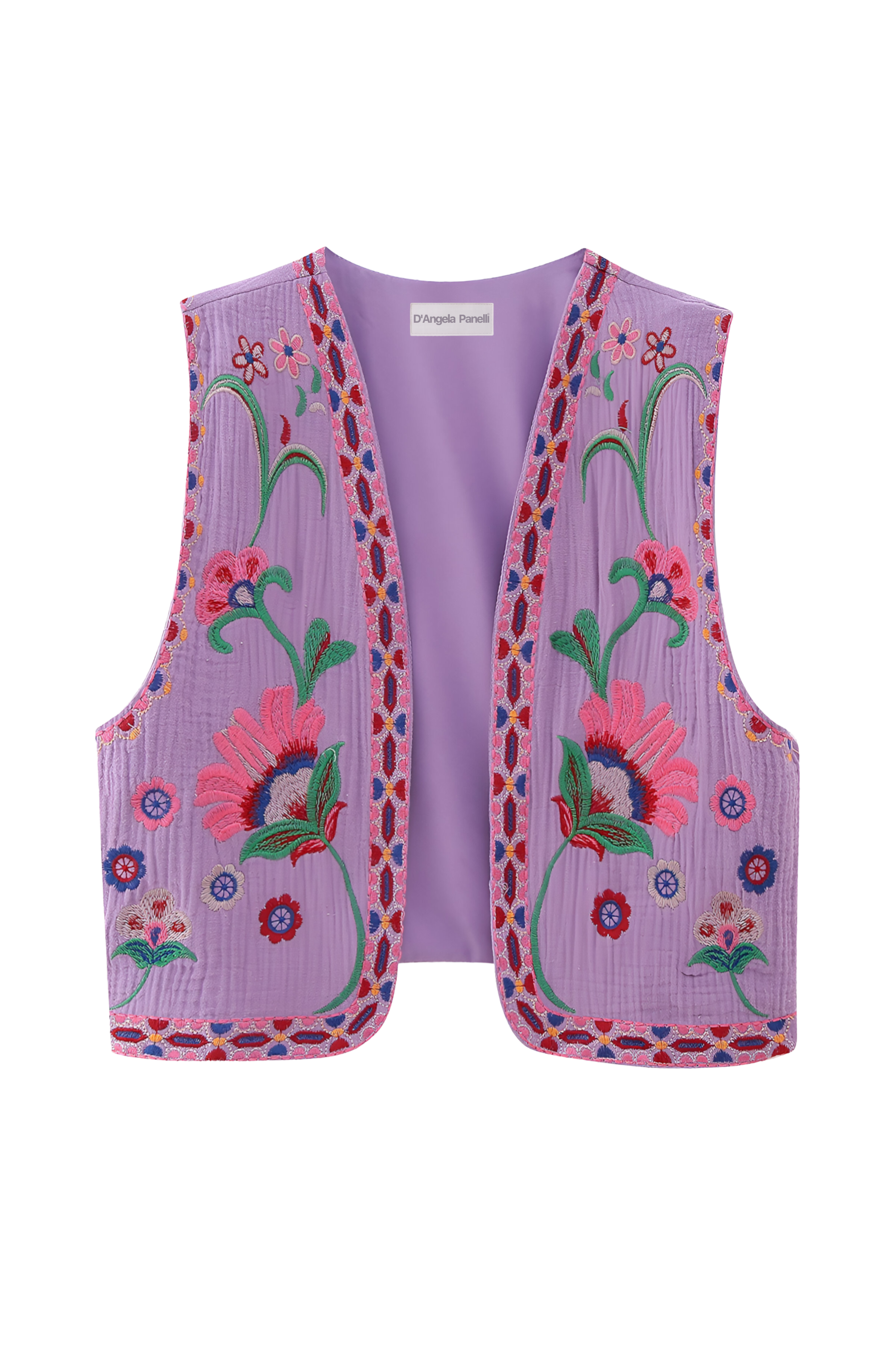 Naira Purple Waistcoat