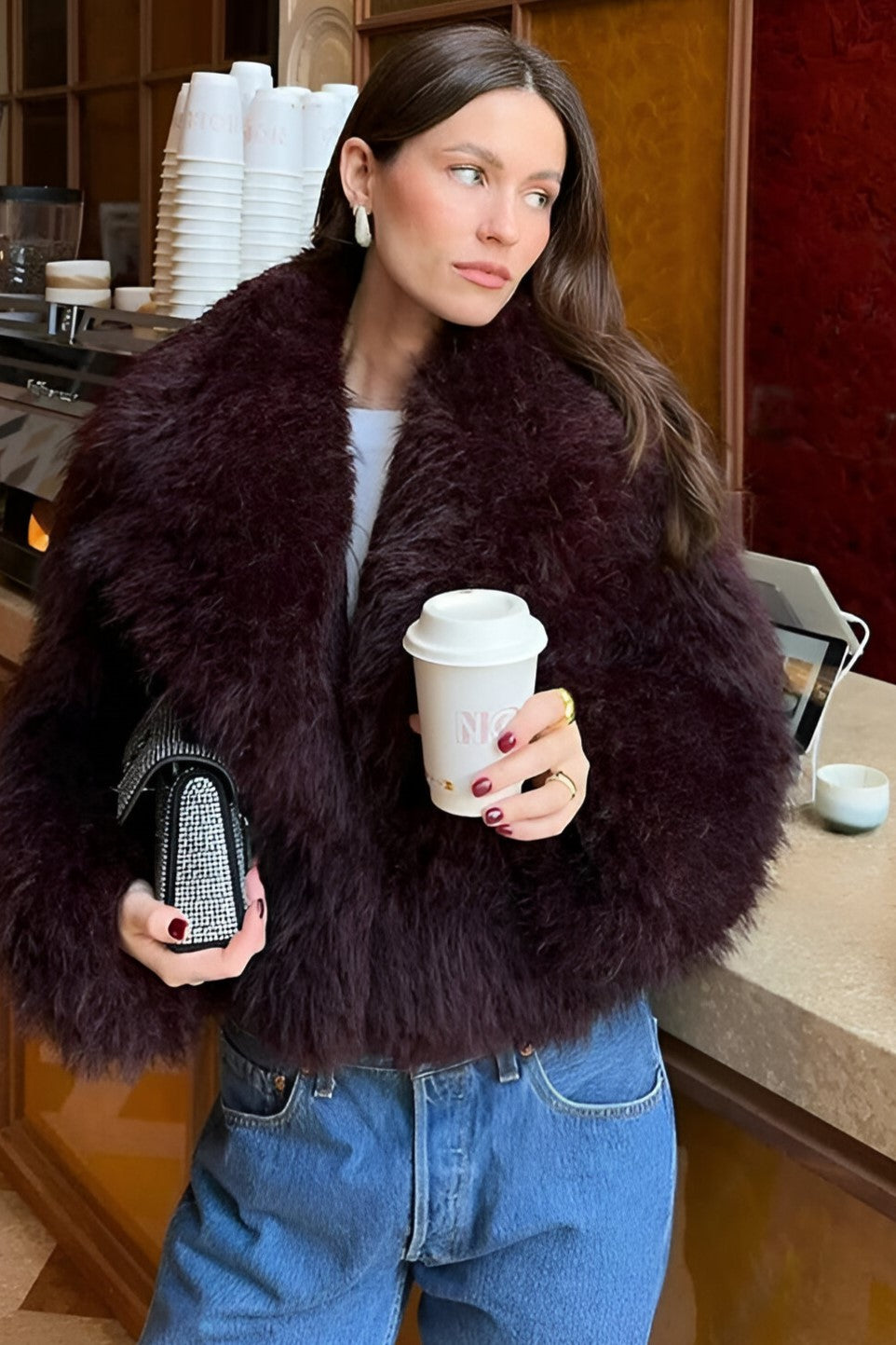 Gloria Fur Jacket