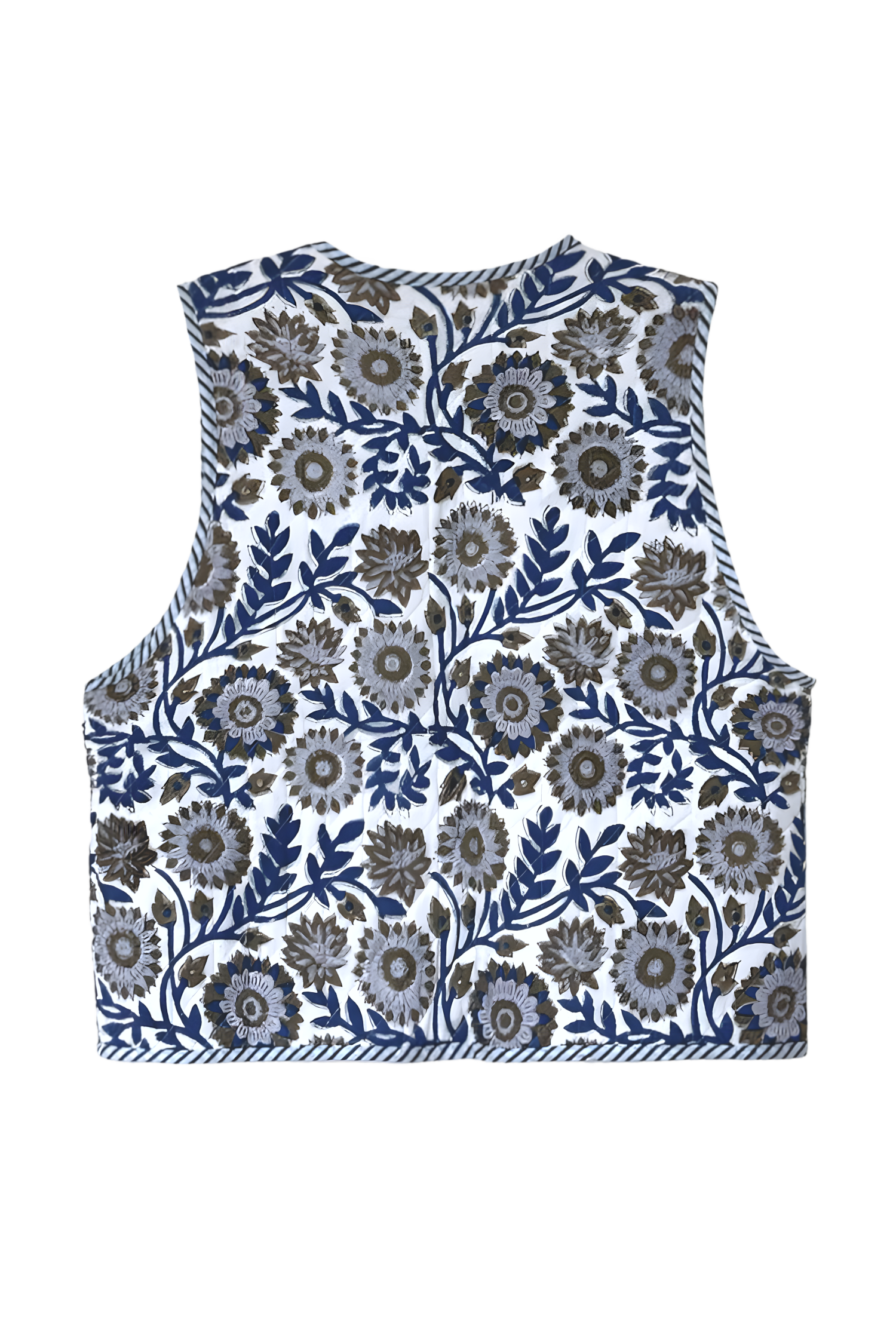 Nereo Blue Waistcoat