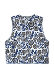 Nereo Blue Waistcoat