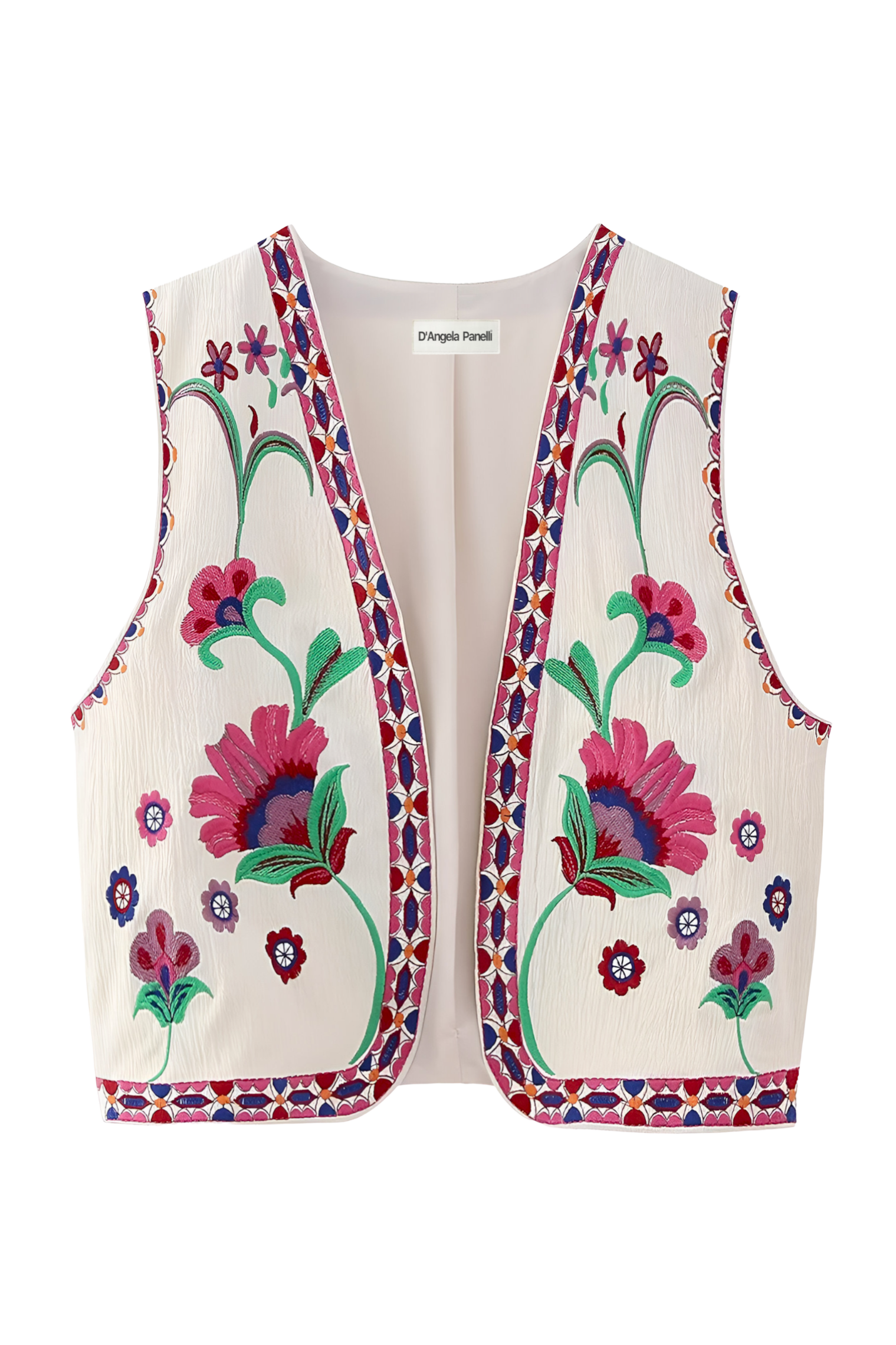 Arabinia Pink Waistcoat