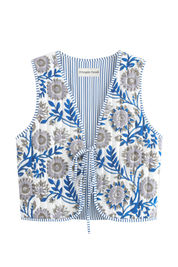 Nereo Blue Waistcoat